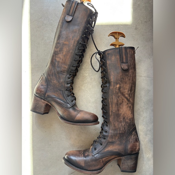 Freebird By Steven Grany Lace Up Boots - Picture 11 of 16